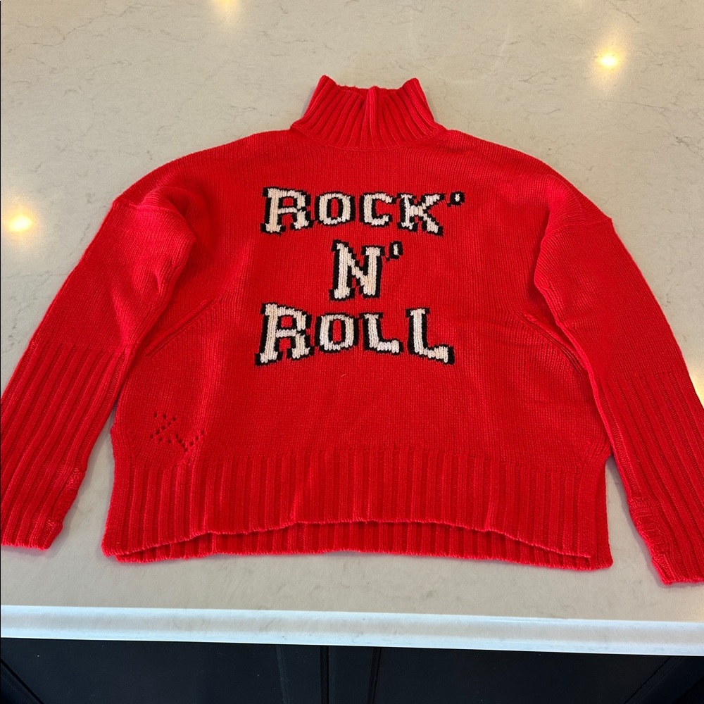 NWT ZADIG AND VOLTAIRE Alma Rock N Roll Merino Wool Jumper - Picture 5 of 12